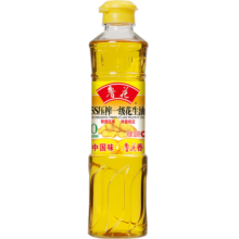 鲁花 食用油 5S 物理压榨 压榨一级 花生油 500ml