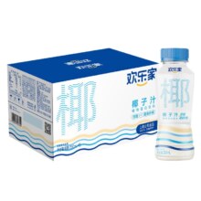 再降价：欢乐家 低糖椰子汁250ml*5瓶
