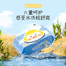 植护湿厕纸私处洁厕巾80抽*3包
