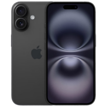 plus会员:Apple/苹果 iPhone 16 256GB 黑色 双卡双待手机 送联通话费券