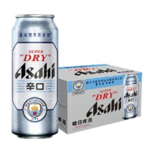 Asahi 朝日 超爽 干啤 500ml*12罐 曼城限定 整箱装