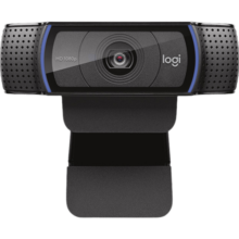 罗技（Logitech）C920/PRO电脑摄像头 1080P网络直播摄像头考研面试复试 外接usb视频会议网课家用摄像头带麦克风 1080P C920PRO自动对焦摄像头