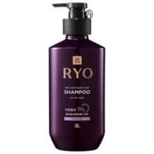 吕（Ryo）紫吕固发洗发水400ml 中干性发质 柔顺清爽洗发露韩国进口洗头膏