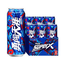 雪花 啤酒勇闯天涯SuperX 500ml*6听罐装