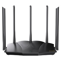 腾达 AX12 Pro 双频3000M 家用千兆无线路由器 WiFi 6黑色
