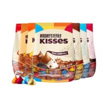 爆款好时kisses多口味巧克力黑巧克力500g零食