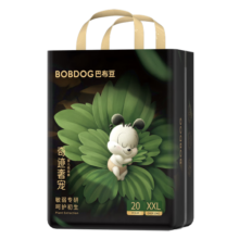 巴布豆（BOBDOG）奇迹奢宠拉拉裤超薄透气尿不湿婴儿试用夜用凤凰草植萃舒敏 拉拉裤XXXL18片（34斤+）
