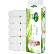 雨森 妇婴卷纸 6层 58g/卷*12卷6元包邮