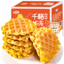 PLUS会员：千丝 华夫饼 整箱400g 约11个