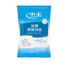 88会员：浙盐 雪涛加碘食盐 350g*6袋