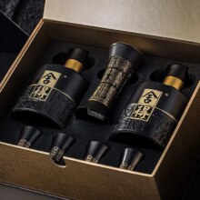舍得 孔孟之道礼盒浓香白酒52度500ml*2瓶礼盒装送礼宴请白酒
