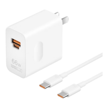 华为 HUAWEI 66W超级快充充电器 6A Type-C数据线