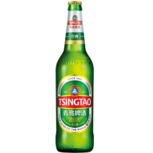 PLUS：青岛啤酒（TsingTao）经典10度大瓶 600mL 12瓶 2件