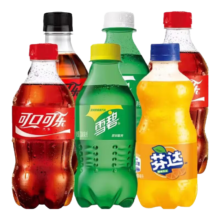 可口可乐（Coca-Cola）300ml装 迷你小瓶装可乐汽水碳酸饮料 雪碧300ml*4瓶