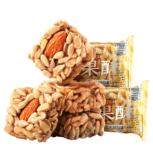 三只松鼠巴旦木瓜子仁酥525g
