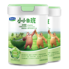 君乐宝小小鲁班诠维爱儿童配方奶粉4段（3周岁以上）800g*2  全面营养
