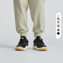 CAT 男士牛皮革橡胶底户外休闲经典耐磨低帮休闲鞋