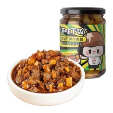 川娃子 香菇竹笋牛肉酱 川式香辣味 拌饭拌面酱230g￥2.24