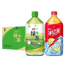 百亿补贴：统一 冰红茶/绿茶 1L*8瓶 整箱批发