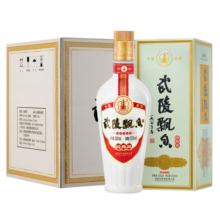 武陵酒  经典飘香53度酱香型白酒整箱装 湖南名酒 自饮礼赠品质口粮 53度 500mL 6瓶 整箱装