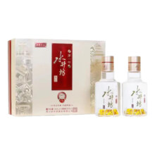 20点：水井坊 井台 52%vol 浓香型白酒 100ml*2瓶