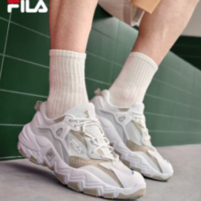 PLUS会员：FILA 斐乐 掠夺者2 男鞋跑步鞋 2025春夏款420.22元包邮（需凑单）