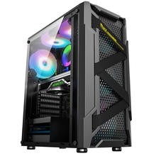 硕扬 十二代酷睿版 组装电脑 黑色（酷睿i5-12400F、RX 560XT 8G、16GB、256GB SSD、风冷）