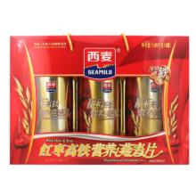 西麦  燕麦核桃粉红枣高铁礼盒1050g*1