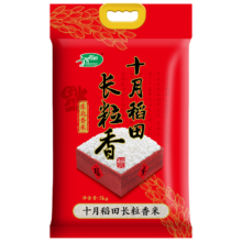 plus：十月稻田 当季新米长粒香大米 10斤