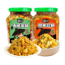 88VIP：吉香居 下饭泡菜脆嫩双笋 350g3.86元