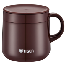 虎牌（TIGER）保温杯不锈钢双层真空办公咖啡杯MCI-A28C-T咖啡色280ml