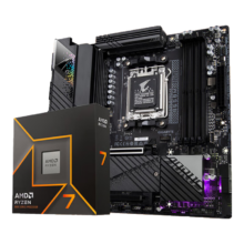 每日10点：技嘉（GIGABYTE）电竞雕B650M AORUS PRO AX+AMD 锐龙 7 9700X  板U套装3019元