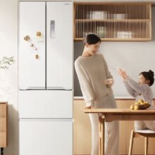 新品预售、PLUS会员：TOSHIBA 东芝 法式多门一级能效双变频家用冰箱GR-RF420WI-PM171云瑾白3419元包邮（晒单返500元E卡、PLUS会员立减后价更低）