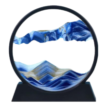 流沙画摆件沙漏送底座+调节器（多款可选）