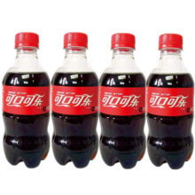 可口可乐（Coca-Cola）可乐300mL 4瓶