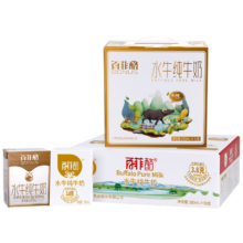 百菲酪4.0g水牛纯牛奶200ml*12盒/箱+3.8g水牛纯牛奶18盒/箱