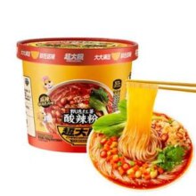 三只松鼠 超大腕 甄选红薯酸辣粉110g*6桶