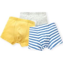 巴拉巴拉男童内裤大童平角裤儿童四角裤夏季宝宝短裤青少年三条装