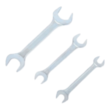 开口扳手双头呆扳手两用呆头扳手套装汽修扳手工具 双开口【16-18MM.】