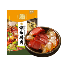唐人神 湖南腊肉200g湖南特产地方风味咸肉烟熏腊肉猪腿肉制作腊味