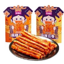 邬辣妈 麻辣豆卷（顶嘴爆辣）300g约11包