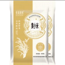 黄小米当季新米熬粥月子米 2斤(500g*2袋)