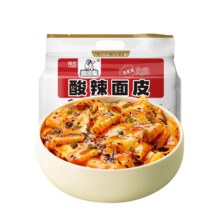 阿宽 爱吃鬼酸辣红油面皮 4连包400g