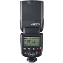 godox神牛V850III二代/三代闪光灯高速同步热靴机顶闪光灯单反锂电池内置接收2.4G