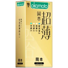 20点、88VIP：冈本 超薄避孕套 14片