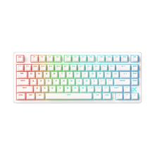 迈从 Jet 75 电竞版 80键 有线机械键盘 白色 磁神轴 RGB