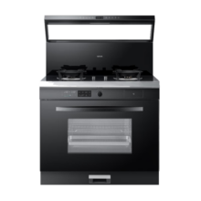 美的（Midea）出品 华凌【WX9S】小透明蒸烤炸炖一体 集成灶一体式 升级叠层匀温烤 变频油烟机 蒸烤箱 国家补贴6299元 (券后省200)