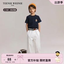 TEENIE WEENIE Kids小熊简约纯色短袖T恤（多色可选）