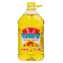 鲁花 食用油 物理压榨 剥壳去皮 葵花仁油5L