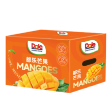 Dole 云南芒果大青芒 净重5斤单果300g+“软硬通吃”